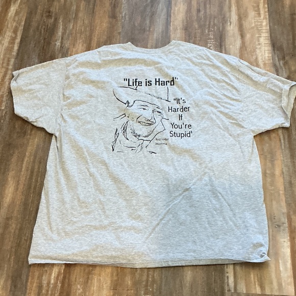 Gildan Other - Gildan Light Gray Graphic Tee